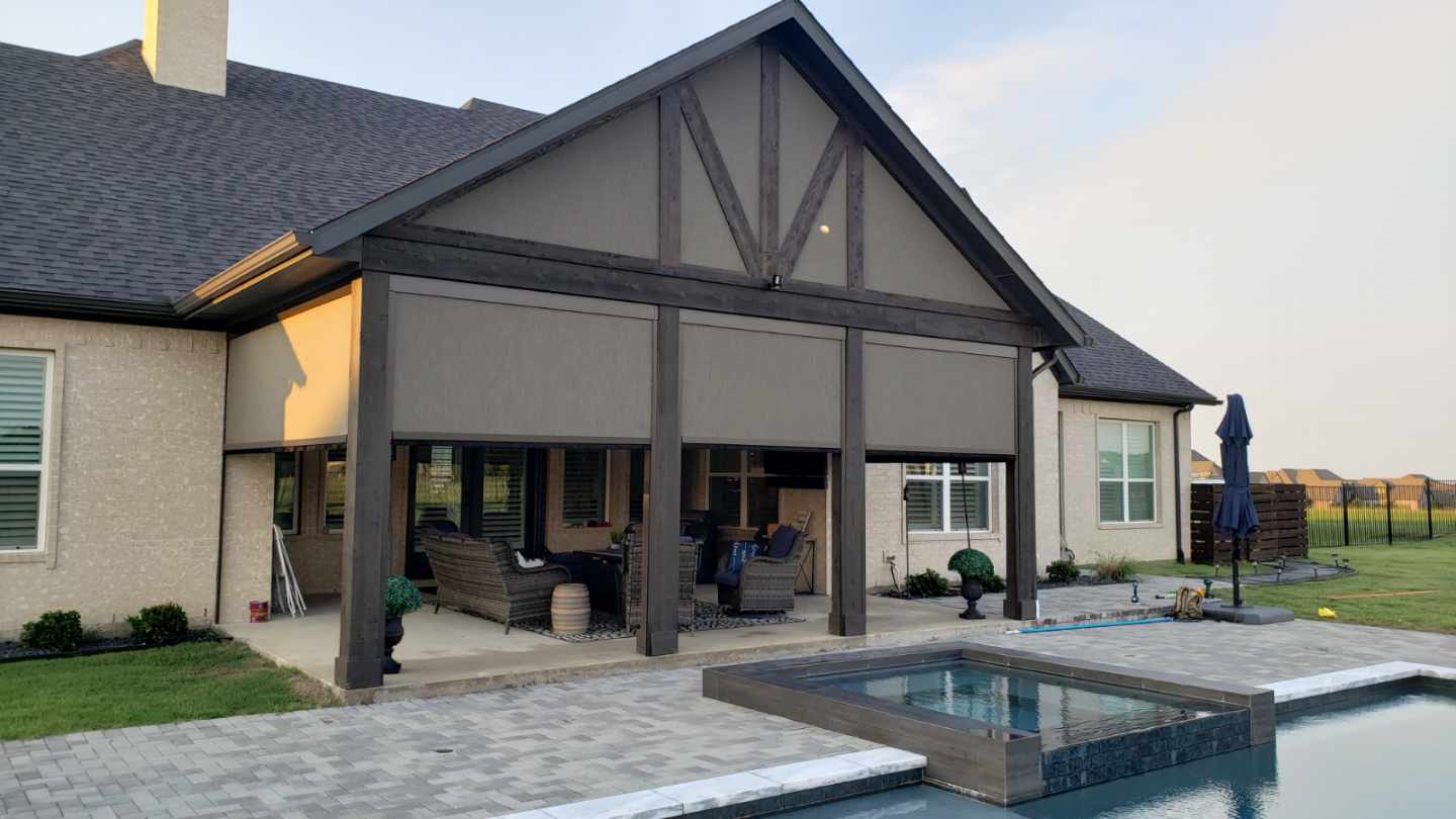 Exterior Shades, Patios, Porches & Verandas